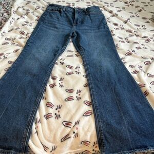 Old Navy Dark Blue Flare Jeans